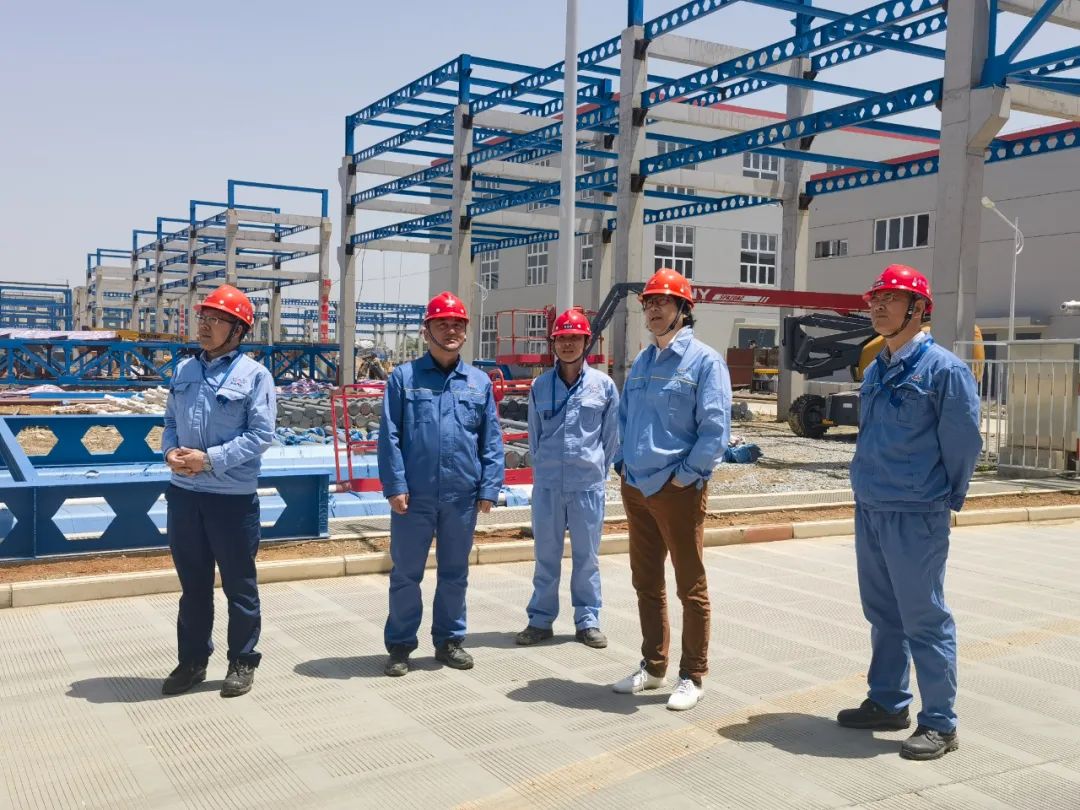 田曉宏董事長(zhǎng)視察江西基地新項(xiàng)目建設(shè)